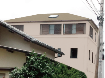 高崎市宮元町カラーシミュレーション3屋根