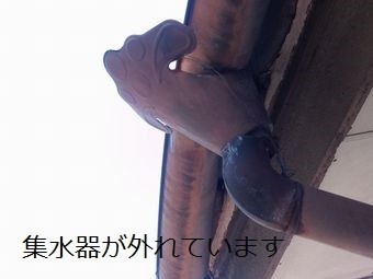 安中市安中K様邸集水器外れ