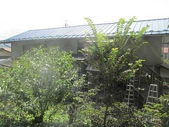 東吾妻町S様邸2F屋根北側