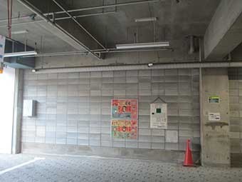 前橋市駒形町Yビル地下駐車場ダクト①