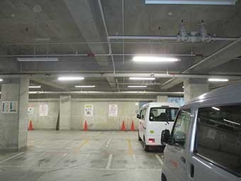 前橋市駒形町Yビル地下駐車場