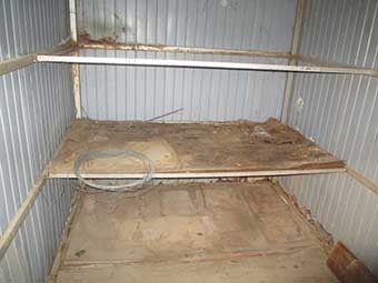 伊勢崎市上植木本町H様邸物置室内