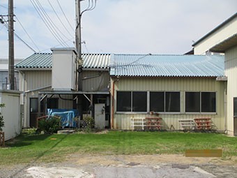 みどり市笠懸町S工場折半屋根全体