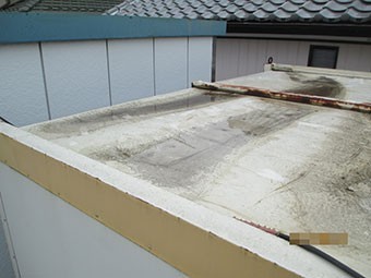 伊勢崎市波志江町K様コンテナ屋根