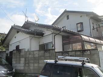 前橋市富士見町I様邸外壁補修