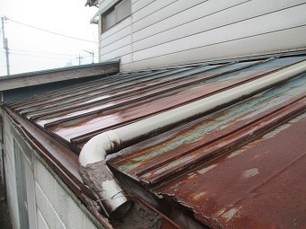 前橋市O様邸雨漏り調査2