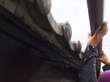 沼田市東原新町S様邸軒樋取り付け