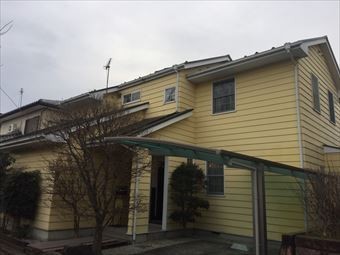 前橋市鶴ヶ谷町H様邸屋根塗装工事前