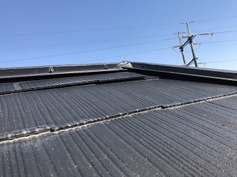 前橋市大胡町M様邸棟板金浮き