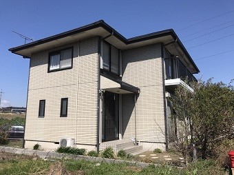 前橋市大胡町M様邸屋根外壁塗装前