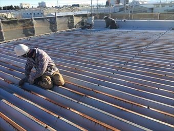 前橋市大島町H様邸屋根ケレン2