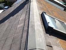 前橋市関根町M様邸 棟包み板 応急処置終了