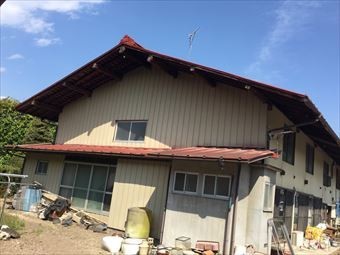 渋川市赤城町T様邸屋根全体1