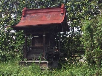 渋川市赤城町T様邸庭のほこら