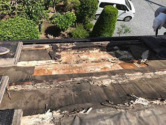 高崎市中里町M様 屋根ボロボロ