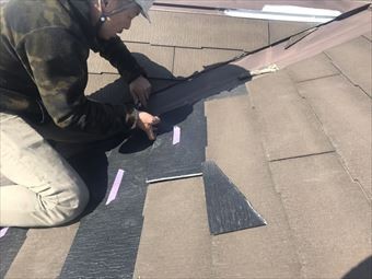 邑楽郡大泉町t様邸屋根差し替え作業