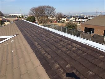 邑楽郡大泉町t様邸下塗り中