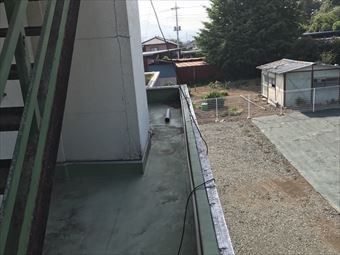 前橋市富士見町S様邸陸屋根現状4