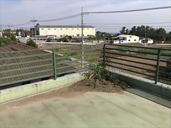 前橋市富士見町S様邸陸屋根現状2