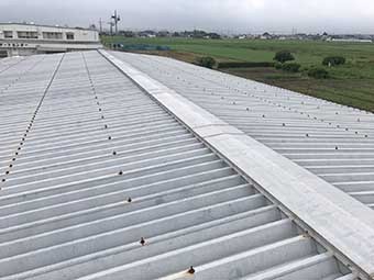 高崎市綿貫町 工場屋根調査