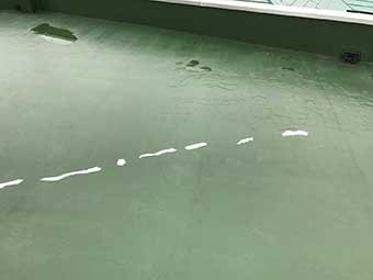 高崎市根小屋根町 陸屋根補修