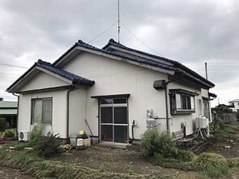瓦 漆喰調査
