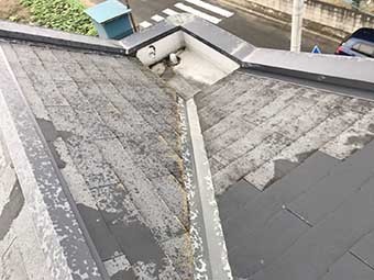 アパート 屋根調査