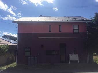 沼田市水上町T様邸屋根塗装2