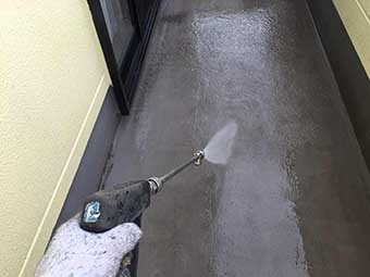 前橋市荒牧町 ベランダ防水