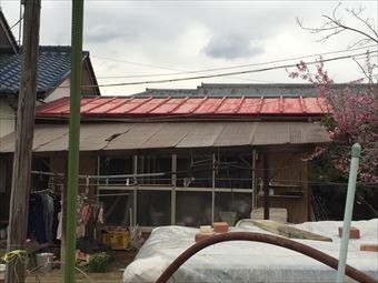 伊勢崎市市場町K様邸塗装工事4