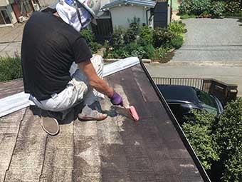 玉村町 下塗りシーラー2回目