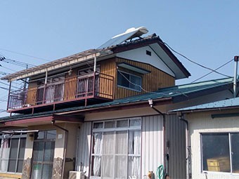 高崎市岩鼻町 瓦点検