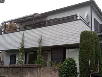 前橋市上細井町 2度目の外壁塗装