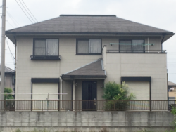 伊勢崎市三室町カラーシミュレーション施工前
