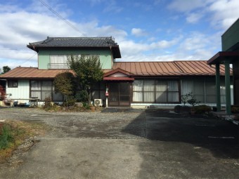 渋川市北橘町T様邸屋根塗装工事前南側