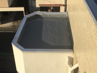 前橋市 防水工事 下屋上完工