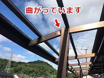 桐生市広沢町 ベランダテラス交換工事