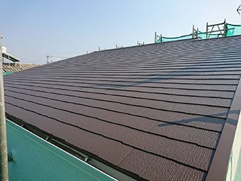 伊勢崎市山王町O様邸屋根完工