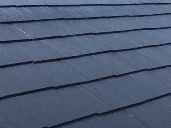藤岡市Ｆ様邸の施工後の屋根の写真