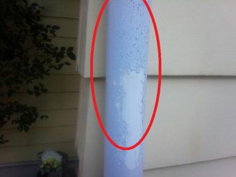 前橋市調査雨樋塗装の剥がれ指摘